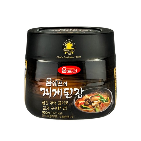 움트리 움쉐프의 찌개된장, 900g, 1개