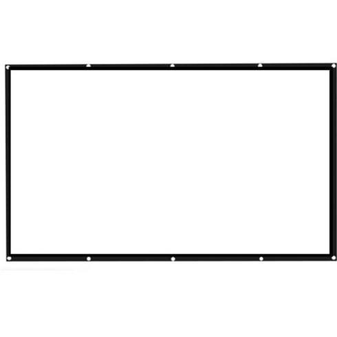 러브트리스 빔프로젝터 휴대용 스크린 2.03 x 1.52 m, 100인치 4:3