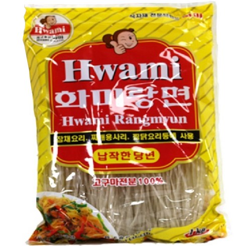 화미제당 랑면 납작당면, 1kg, 1개