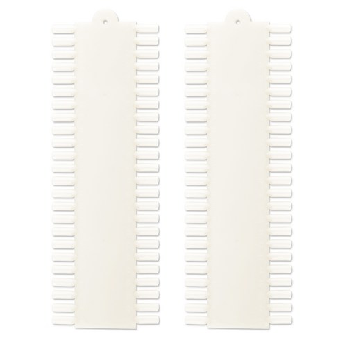 엘비아 직사각 네일 칼라차트 48p, 내추럴(불투명), 2개