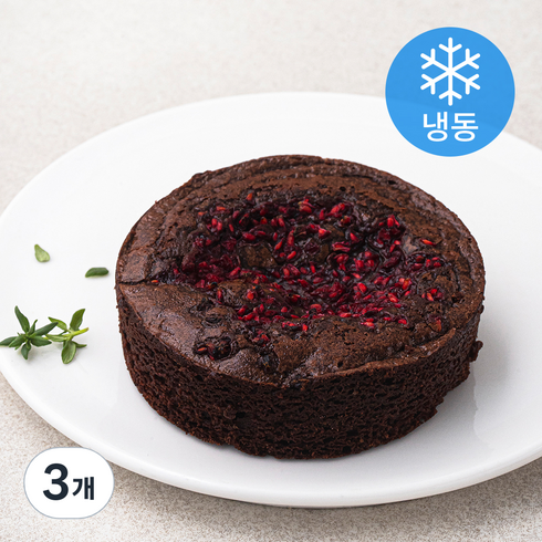르까도드마비 라즈베리 브라우니 (냉동), 80g, 3개