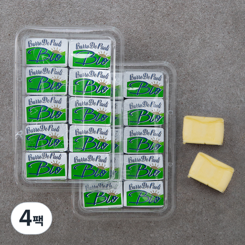 파오리버터 - 파오리 유기농 버터, 125g, 4팩
