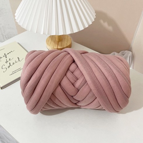 피어니스트 자이언트얀 핑거니팅 뜨개실, 로즈핑크, 1개