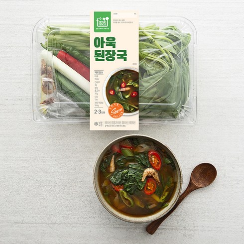 프레시밀 아욱된장국 밀키트, 300g, 1팩
