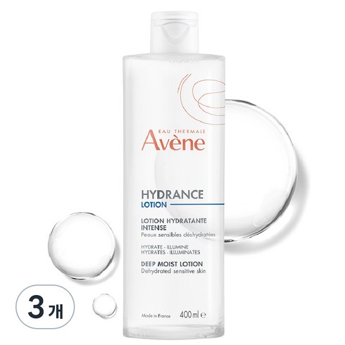 아벤느 이드랑스 딥모이스트 로션 토너, 400ml, 3개
