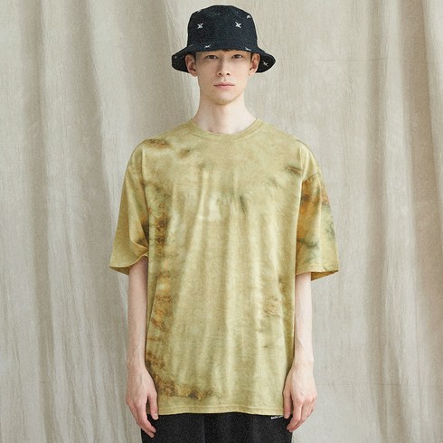 2023년 가성비 최고 타이다이티셔츠 - 베이직라벨 남성용 무지 타이다이반팔티 BED_6001