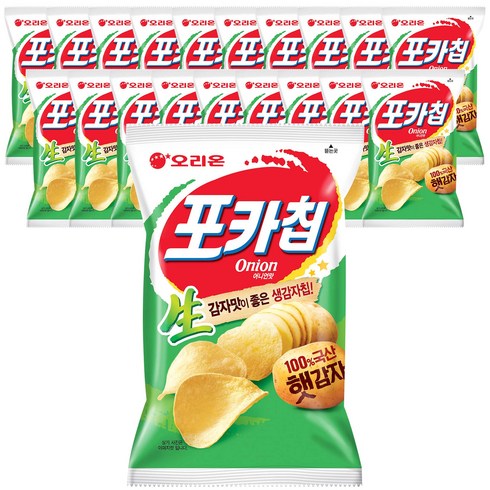 오리온 포카칩 어니언, 137g, 20개