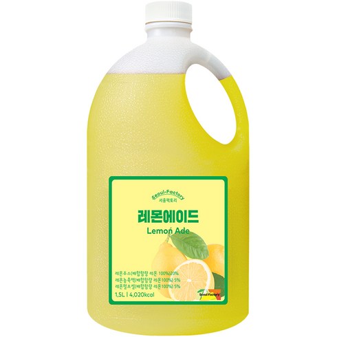 서울팩토리 레몬에이드, 1.5L, 1개
