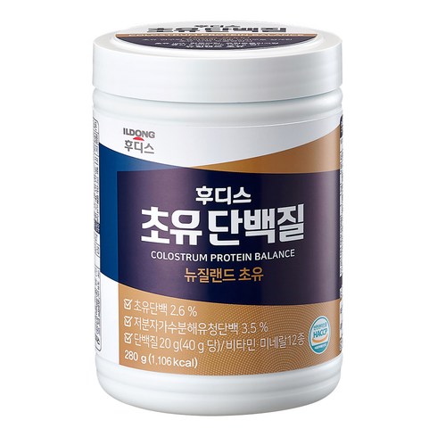 초유단백질 - 일동후디스 초유단백질 뉴질랜드 초유, 280g, 1개