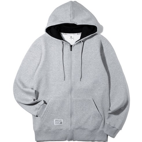 2023년 가성비 최고 기모집업 - 앨빈클로 남녀공용 데일리 무지 기모 후드집업 AZH539