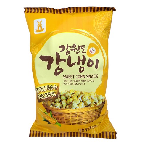 강냉이 - 성부식품 강원도 강냉이, 150g, 1개