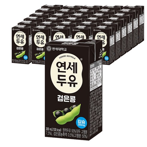 연세두유 검은콩, 200ml, 96개