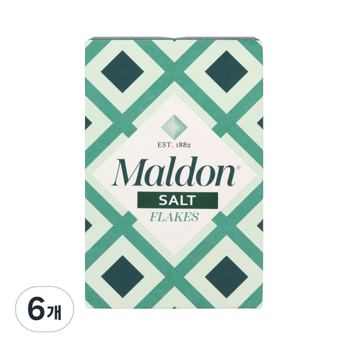 [말돈] MALDON 소금, 250g, 6개