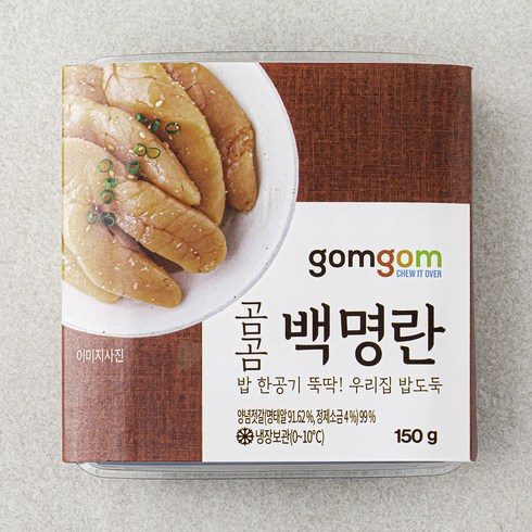 곰곰 백명란, 150g, 1개