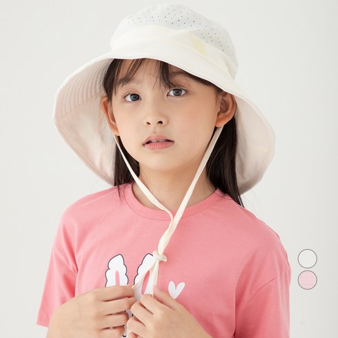 유아여름모자 - 롤리트리 UV 차단 투웨이 캠핑 모자 (호루라기 증정)