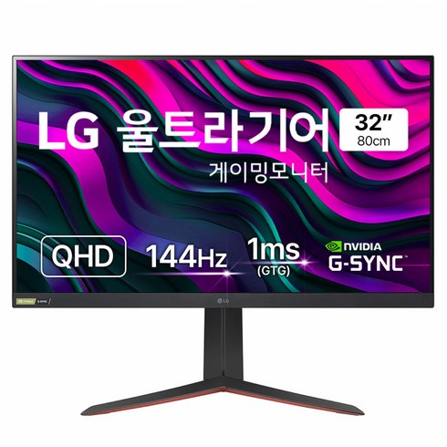 32gq950 - LG전자 QHD 울트라기어 게이밍 모니터, 80cm, 32GP83B