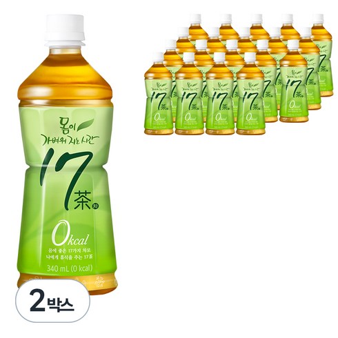 마시면기운차 340ml x 40병 - 몸이 가벼워지는 시간 17차, 340ml, 40개