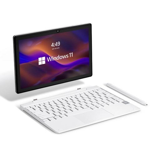 베이직스 - 베이직스 2023 베이직북S 10.1 셀러론 인텔 UHD 600, White, 128GB, 8GB, WIN11 Pro, BB1022FW