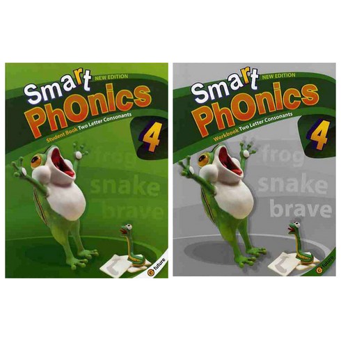 기적의파닉스 - 이퓨쳐Smart Phonics 4 StudentBook + WorkBook 세트, 이퓨쳐