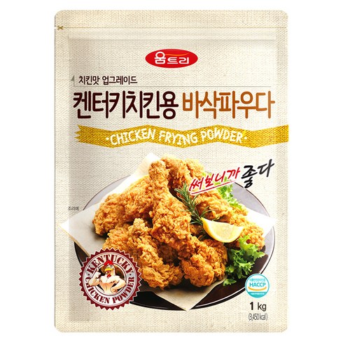 움트리 켄터키 치킨용 바삭 파우다, 1kg, 1개