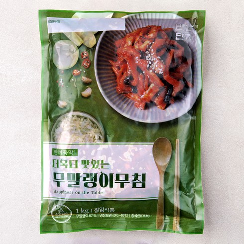 반찬단지 무말랭이 무침, 1kg, 1개