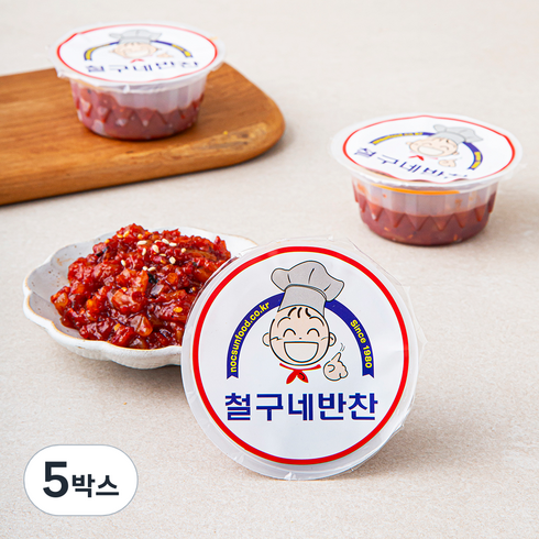 오징어 철 - 철구네 특오징어젓 3개입, 180g, 5박스