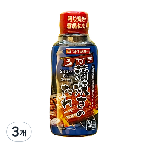 통영바다장어 240gx5팩매운맛소스50g - 다이쇼 장어구이용 소스, 240g, 3개