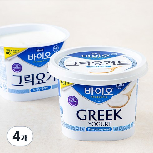 매일바이오 그릭요거트, 400g, 4개