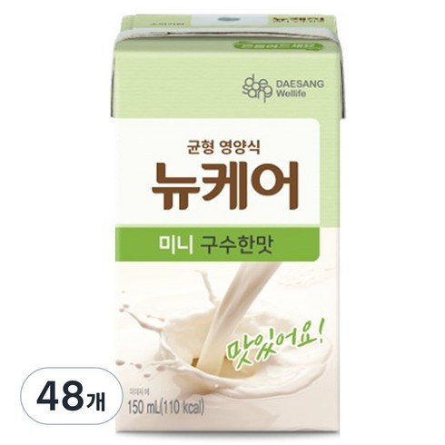 뉴케어 미니 구수한맛 영양식, 150ml, 48개