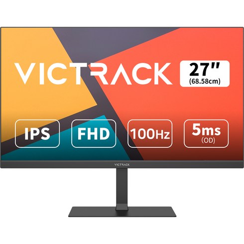 빅트랙 FHD IPS 100Hz 평면 모니터, 68.58cm, 27FM10001(일반)