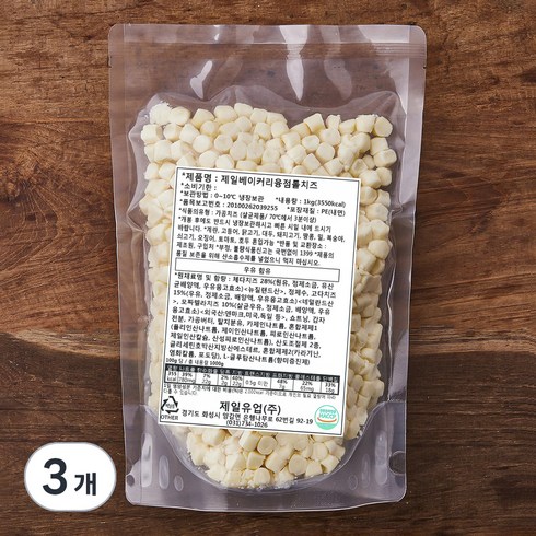 롤치즈 - 제일베이커리 융점 롤치즈, 1kg, 3개