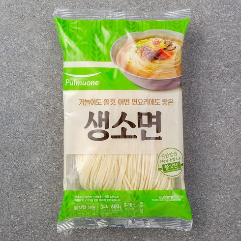 콩국수면 - 냉장_풀무원 생소면, 600g, 1개