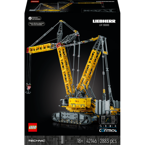 레고 테크닉 Liebherr LR 13000 크롤러 크레인 42146, 혼합색상