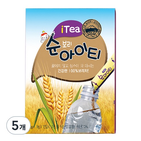 순아이티 - 푸르메다 보리 순 아이티 분말 스틱, 1g, 15개입, 5개