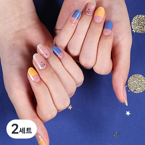 젤리넬리 젤네일 스티커, 별헤는 여름밤, 2세트