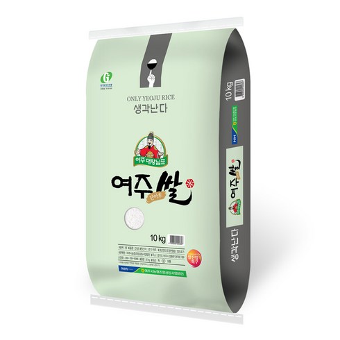 농협 2019년 대왕님표 여주쌀, 10kg, 1개