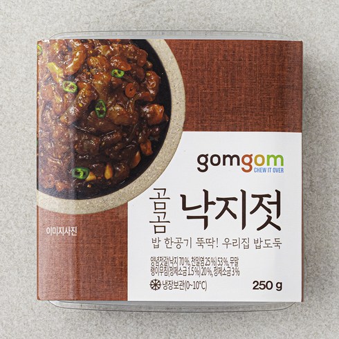 낙지젓갈 - 곰곰 낙지젓, 250g, 1개