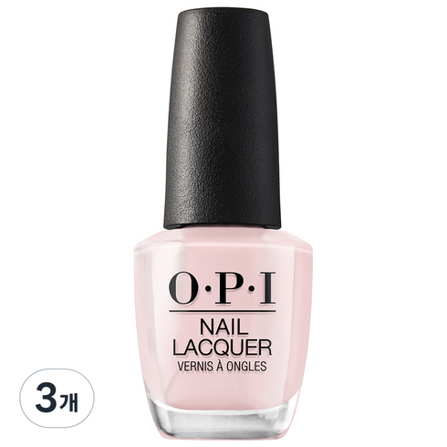 OPI SH01 - 오피아이 네일락커 매니큐어, SH01, 3개, 15ml