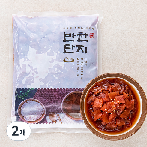 오복채 - 반찬단지 오복채, 1kg, 2개