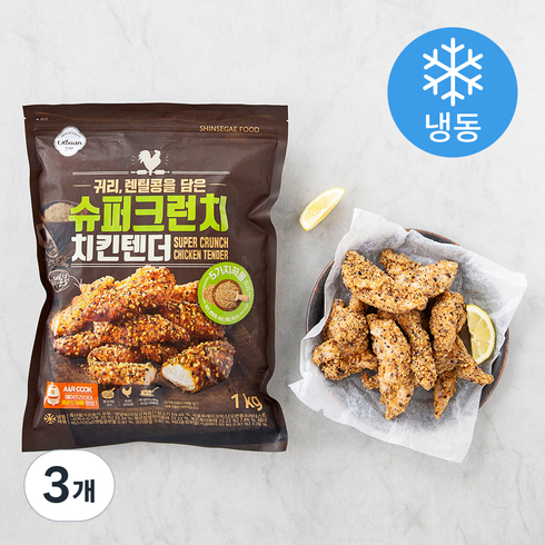올반 슈퍼크런치 치킨텐더 (냉동), 1kg, 3개