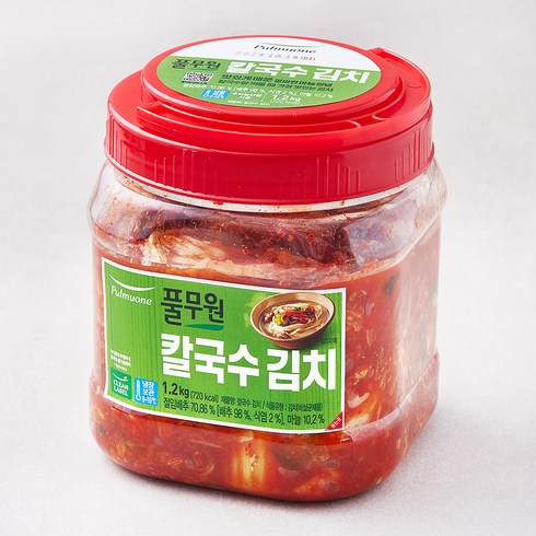 풀무원칼국수김치 - 풀무원 칼국수 김치, 1.2kg, 1개