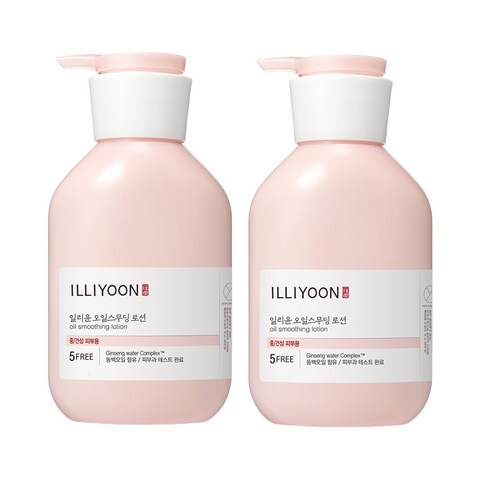 일리윤 오일 스무딩 로션, 350ml, 2개