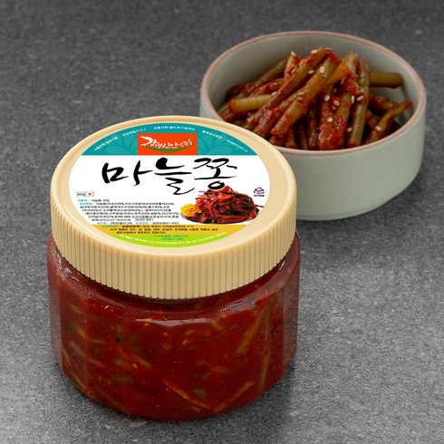 강경신안 마늘쫑무침, 500g, 1개