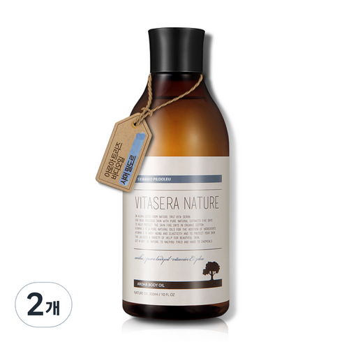 [아로하트리즈] 비타세라 바디오일 샤머필도르, 300ml, 2개