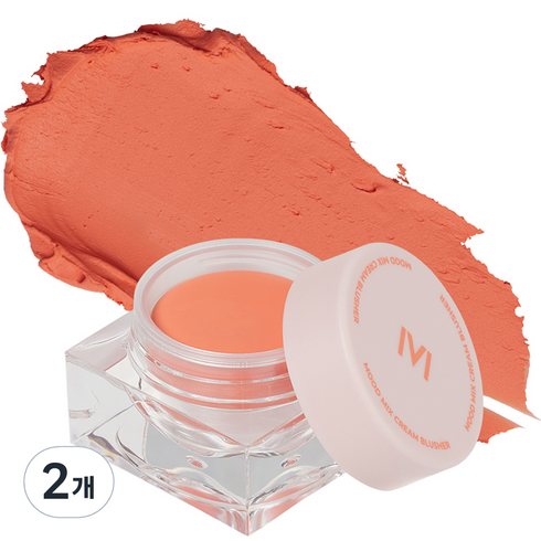 매드피치 무드 믹스 크림 블러셔 10g, 03 피치 플러쉬, 2개