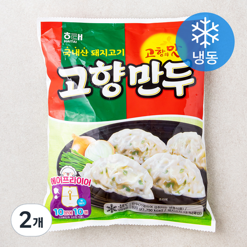 고향만두 - 해태제과 고향만두 (냉동), 820g, 2개