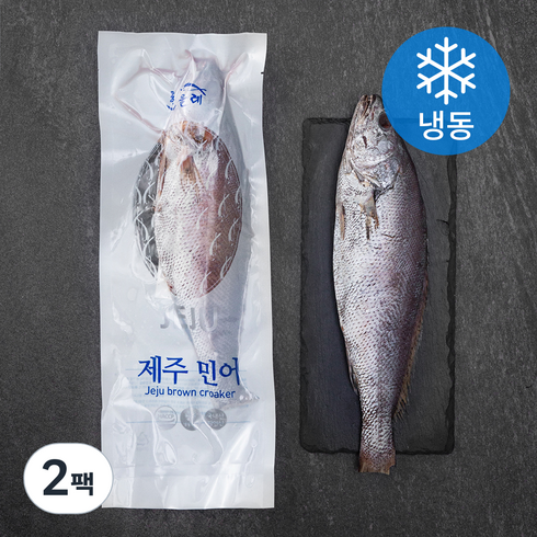 한올레 제주 통민어 특대 (냉동), 800g, 2팩