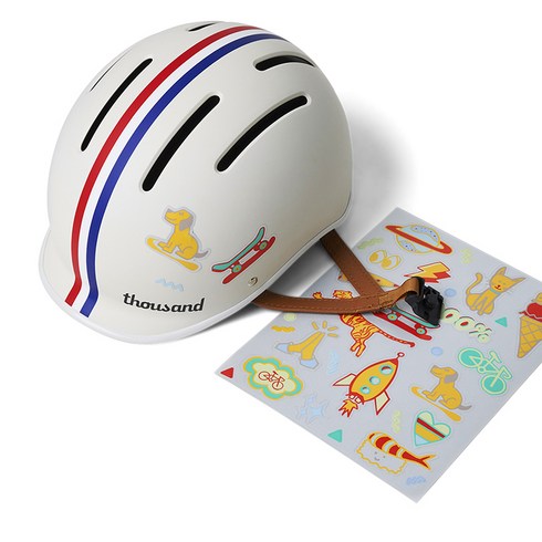 2023년 가성비 최고 따우전드헬멧 - 따우전드 아동용 컬렉션 헬멧, 스피드웨이 크림