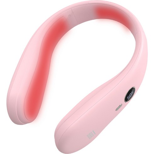 2023년 가성비 최고 넥밴드난로 - 트리플블랙 USB 넥워머 휴대용 목난로 넥히터 M1, BBB-NW04(핑크)