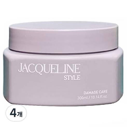 재클린스타일 살롱 드 케어 마스크 데미지 케어, 4개, 300ml